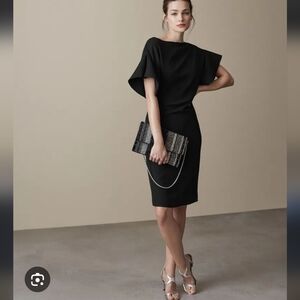 Reiss Manila‎ Black Backless Women's Dress